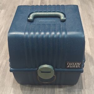 SASSABY Vintage Teal LARGE Makeup Case